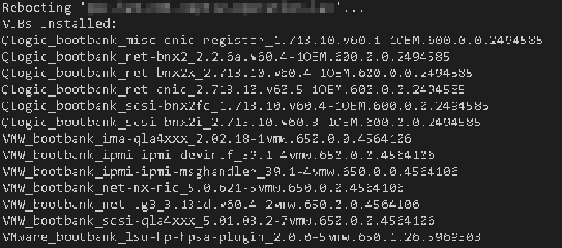 Featured image of post Upload and Install ESXi Patch via PowerCLI