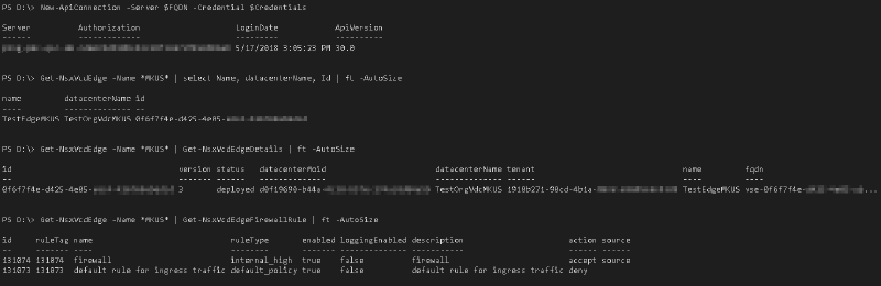 Featured image of post PowerShell Module for vCloud Director NSX API