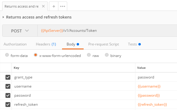 PowerShell Module for Veeam Availability Orchestrator - Postman Variables