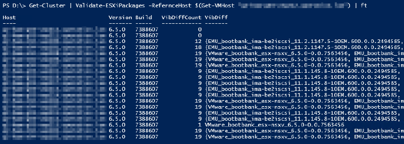 Featured image of post Compare installed VMware ESXi VIBs