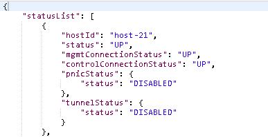 NSX Troubleshooting - Management and Control Plane - NSX Manger API Host Connection State