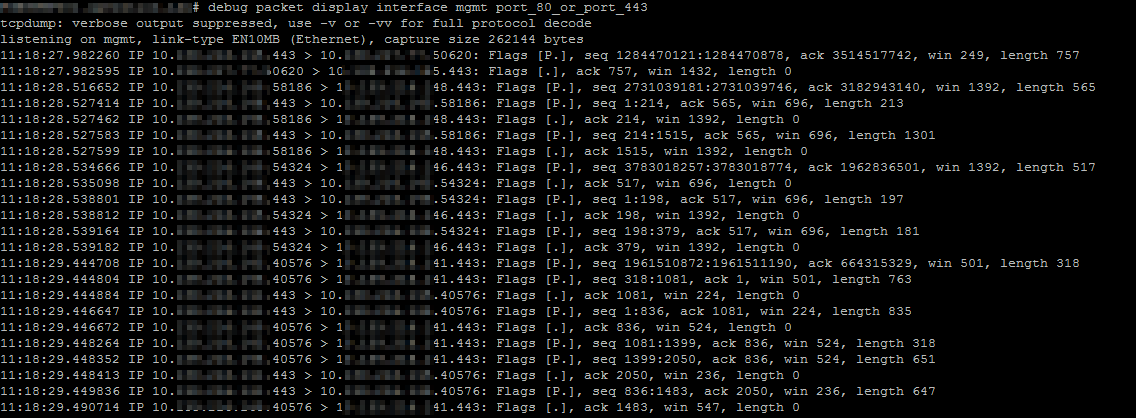 NSX Troubleshooting - Management and Control Plane - NSX Manager debug packet