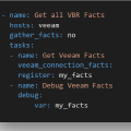 Ansible Veeam Modules Preview