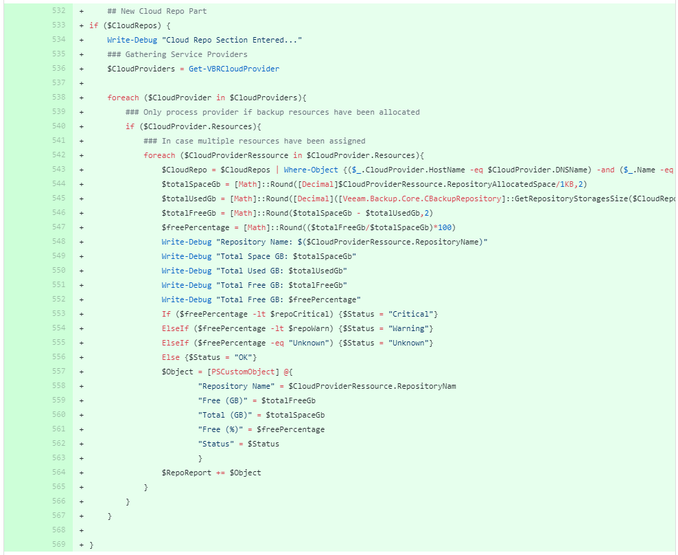 PRTG Veeam Sensor - Retrospective - Cloud Repo