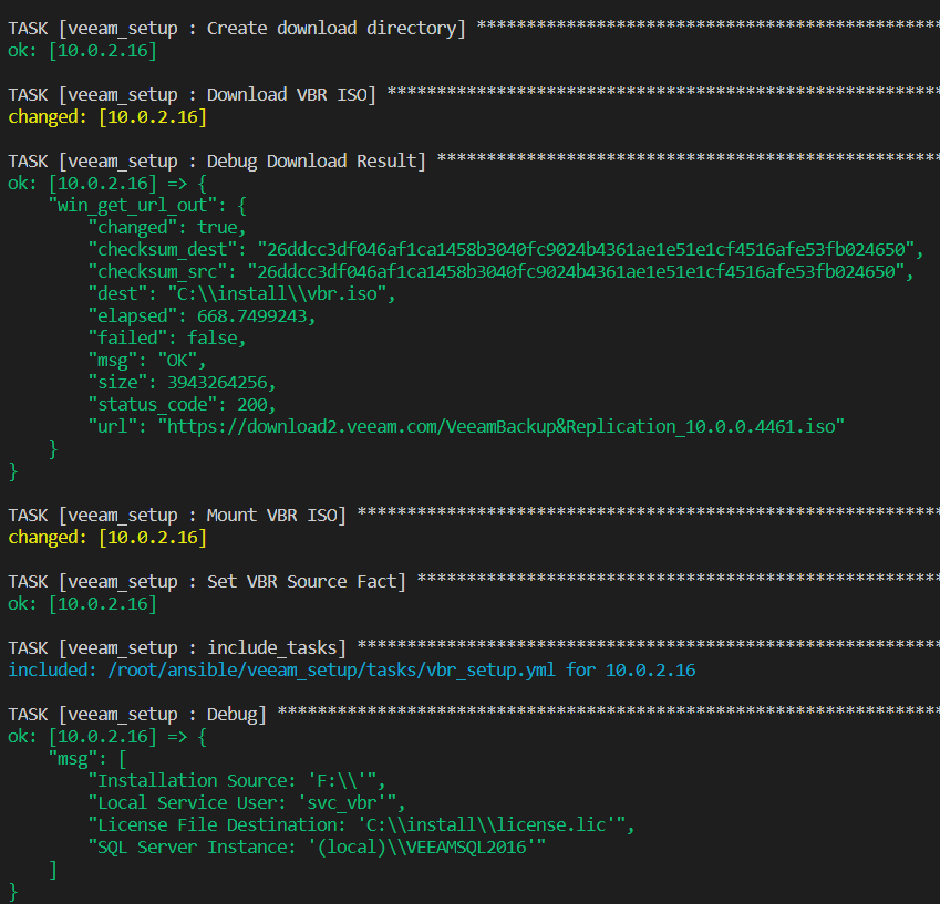 Veeam Availability Suite 10 unattended installation - Version 0.8