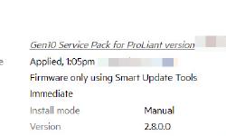 Featured image of post HPE Firmware Management for VMware ESXi - Smart Update Tools Install Mode