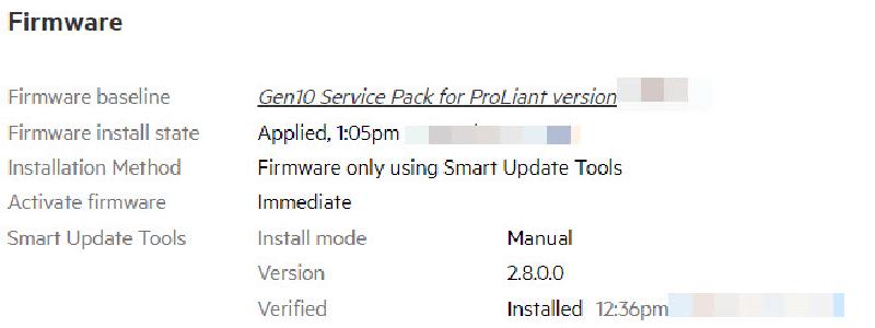 Featured image of post HPE Firmware Management for VMware ESXi - Smart Update Tools Install Mode