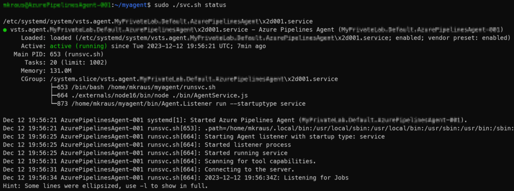 Azure Automation with Ansible - Agent Service